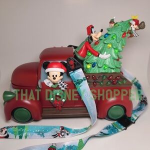 2025 Disney Parks Mickey Christmas Tree Truck Popcorn Bucket Holidays - In Hand